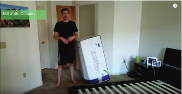 ZOTTO REVIEW :: MATTRESS BLOGGER UNBOXES THE ZOTTO